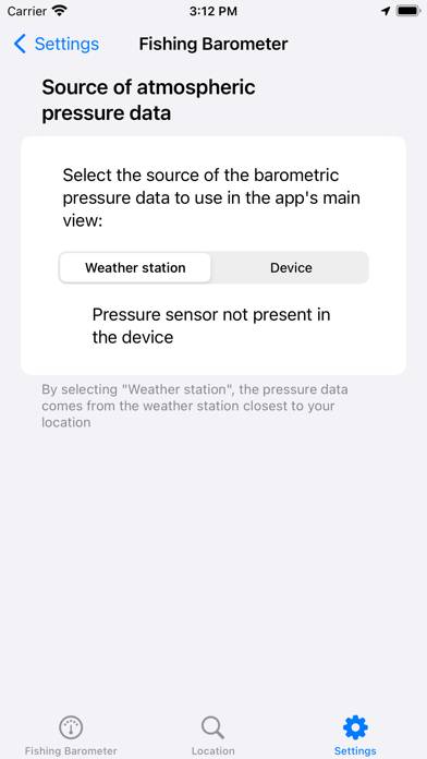 Fishing Barometer App-Screenshot #6