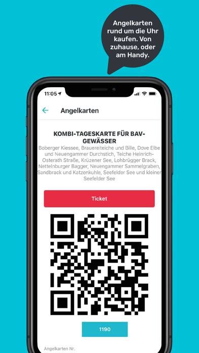 Hejfish Angelkarten App-Screenshot