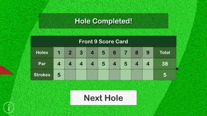 Pro Golf Challenge schermata del gioco