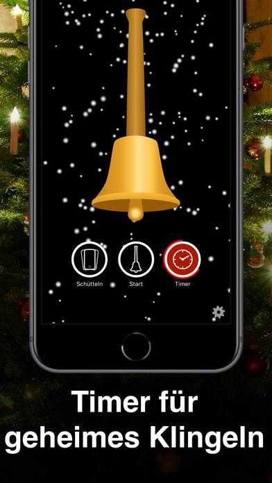 Golden XMAS Bell App-Screenshot #1
