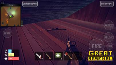 Battle Pixel's Survival Скриншот приложения #3