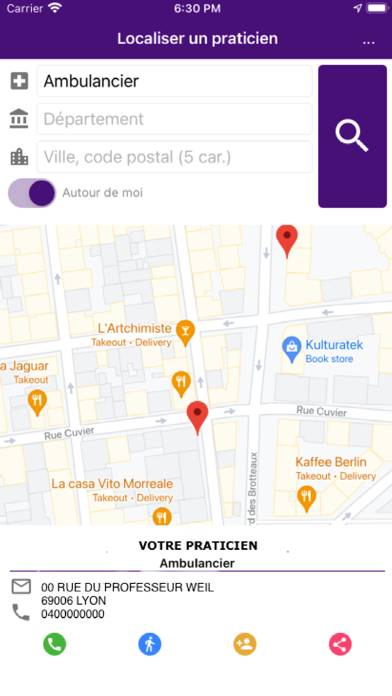 Actil Capture d'écran de l'application