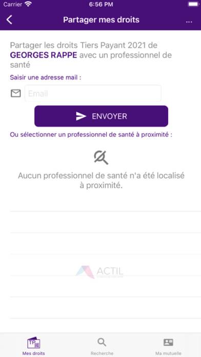 Actil Capture d'écran de l'application