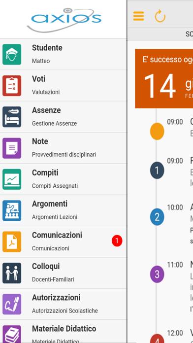 Axios Registro Elettronico FAM Schermata dell'app #3