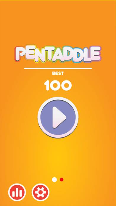 Pentaddle game screenshot