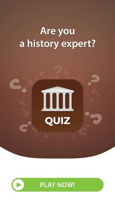 World History Trivia Quiz Schermata dell'app #1