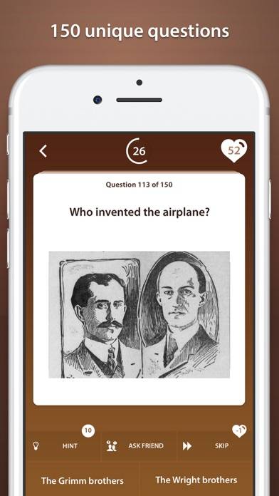 World History Trivia Quiz App-Screenshot #2
