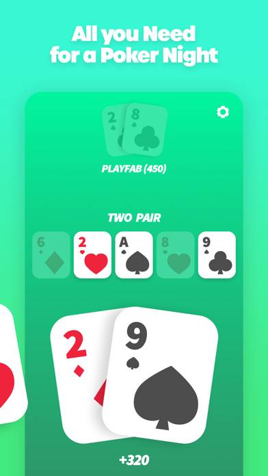 Poker with Friends Captura de pantalla de la aplicación #2