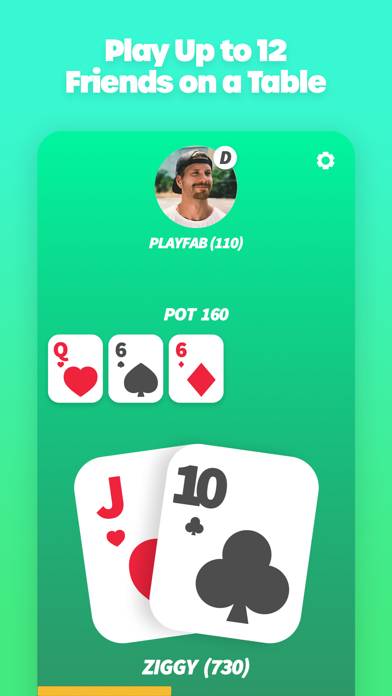 Poker with Friends Capture d'écran de l'application #6