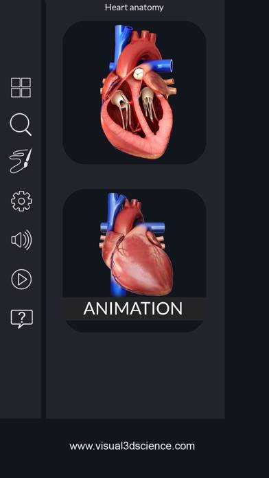 My Heart Anatomy App screenshot #1