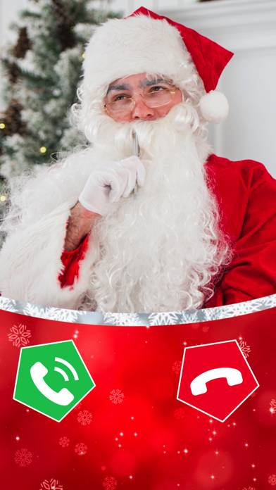 Papá Noel Llamada captura de pantalla