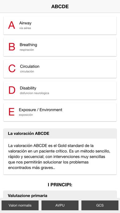 L'ABCDE dei traumi immagine dello schermo