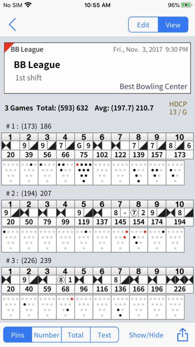 Best Bowling App-Screenshot #2