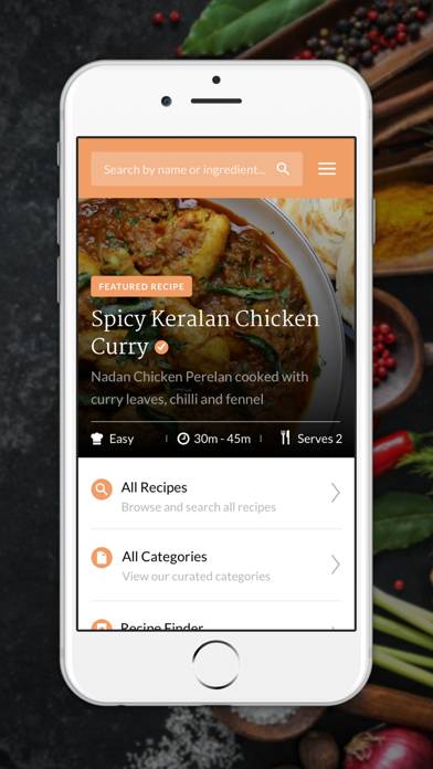 Maunika's Indian Recipes Captura de pantalla de la aplicación #2