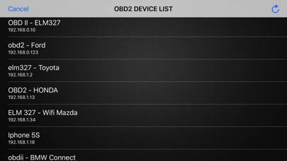 OBD Tracker App screenshot #2