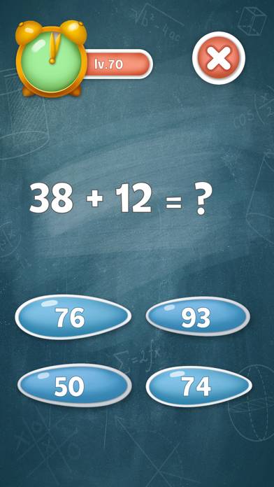 Math Fight Club Captura de pantalla de la aplicación #3
