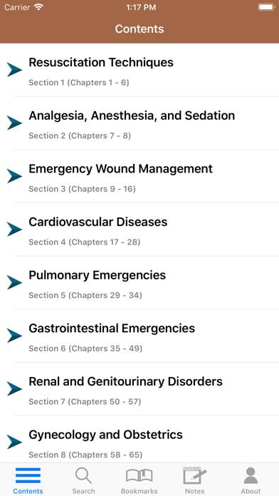 Tintinalli's ER Manual App screenshot #2