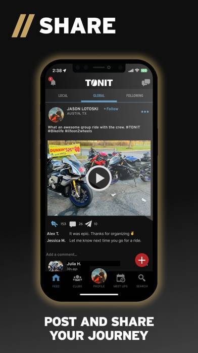 TONIT #1 Motorcycle App Captura de pantalla de la aplicación #5