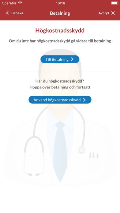 Vårdx3 App skärmdump