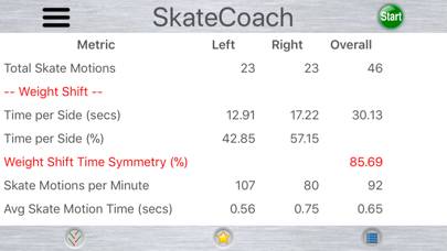 SkateCoach App skärmdump