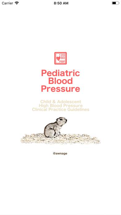 Pediatric Blood Pressure Guide App screenshot #1