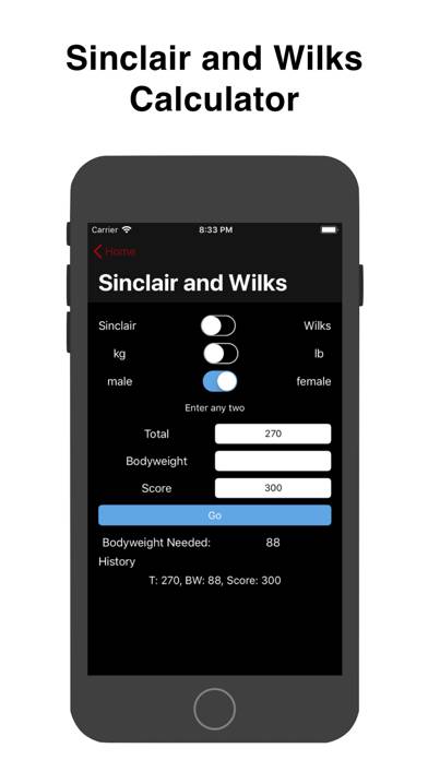 Barbell Loader and Calculator App screenshot #2