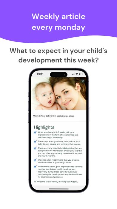 Kidokit: Child Development App screenshot