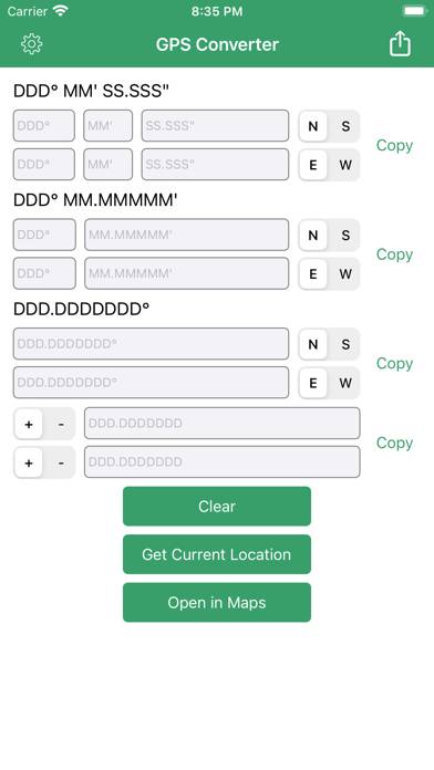 GPS Format Converter capture d'écran