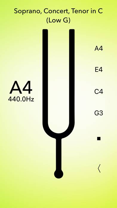 Ukulele Tuner and Chords App screenshot