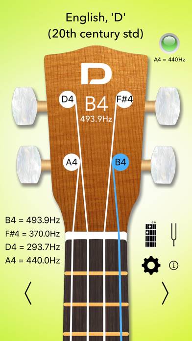 Ukulele Tuner and Chords App screenshot #5