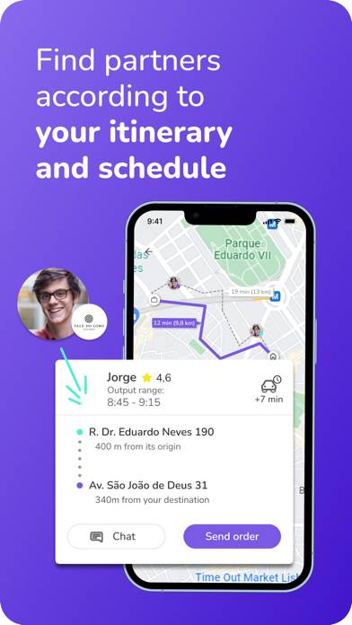 Hoop Carpool Captura de pantalla de la aplicación #4