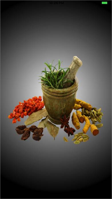 Natural Remedies Herbal App screenshot