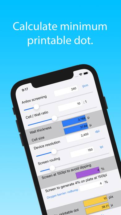 FlexoCalculator Schermata dell'app
