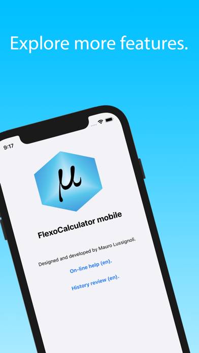 FlexoCalculator Schermata dell'app