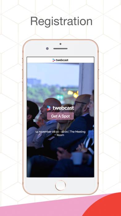 Twebcast App skärmdump #4