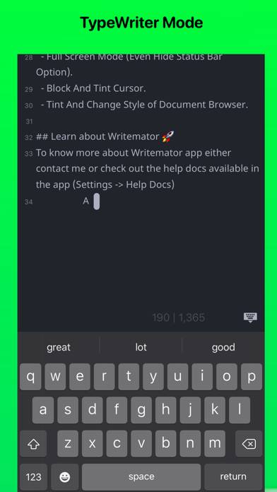 Writemator App screenshot #3