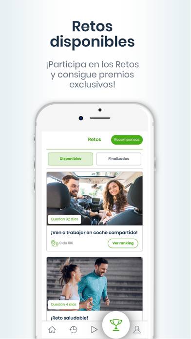 Ciclogreen: Comparte coche Captura de pantalla de la aplicación