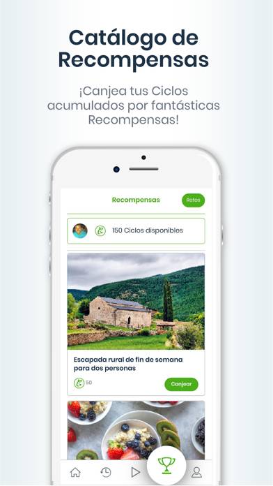 Ciclogreen: Comparte coche Captura de pantalla de la aplicación