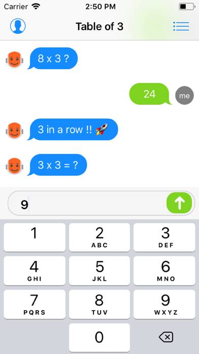Math Chat Capture d'écran de l'application #1