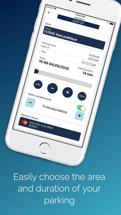 PrestoPark Capture d'écran de l'application