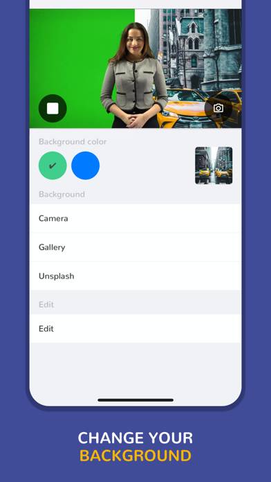 Teleprompter Pro Green Screen App screenshot #2