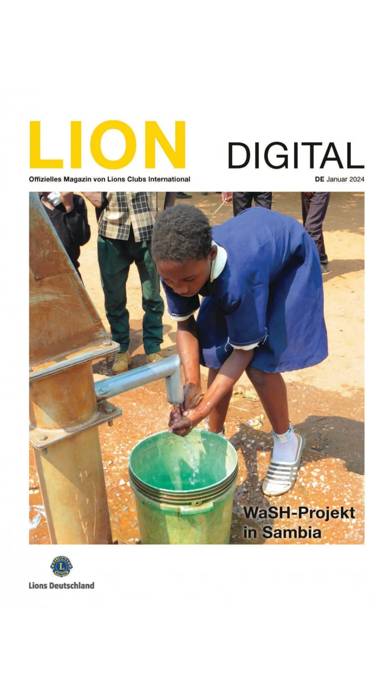 Das LION-Magazin Deutsche App-Screenshot