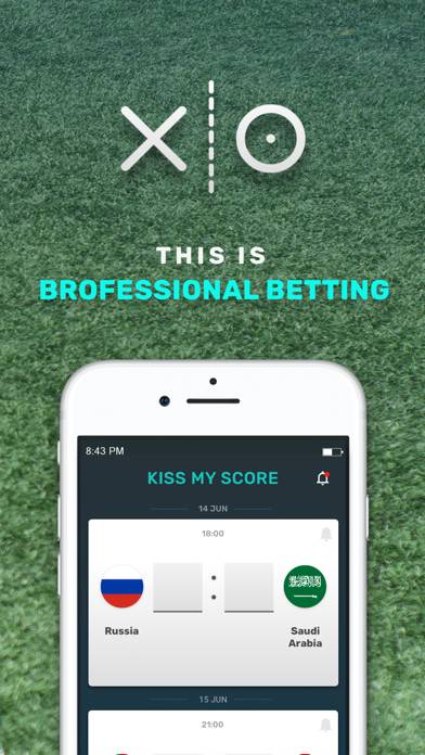 Kiss my Score App screenshot #1
