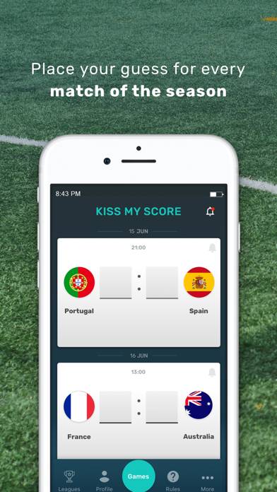 Kiss my Score screenshot