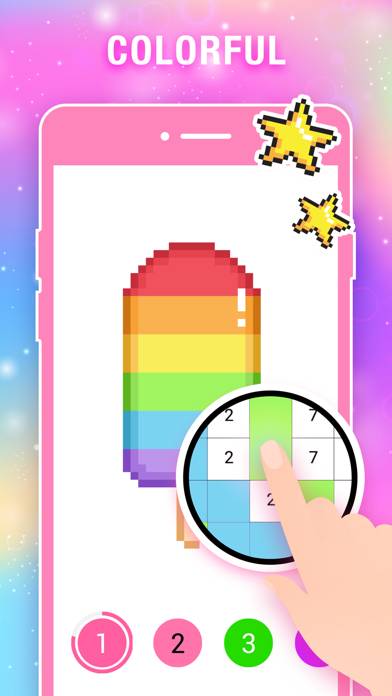 Color by Number Pixel Drawing App screenshot #1
