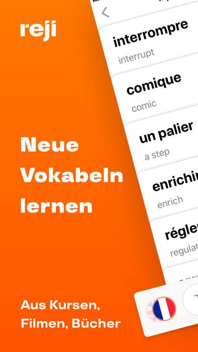 Reji – Vokabeltrainer App App-Screenshot #1