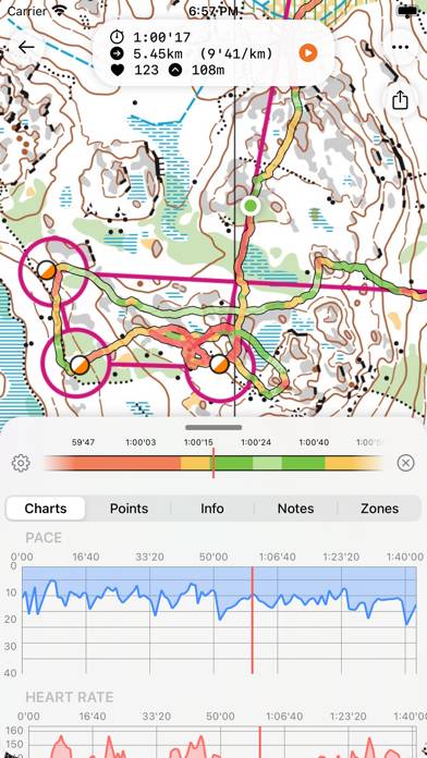 Control Orienteering Analysis App skärmdump #2
