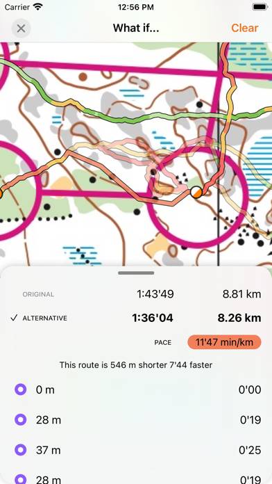 Control Orienteering Analysis App screenshot #5