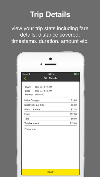 TaxiMeter- GPS CAB Taxi Meter App screenshot #5