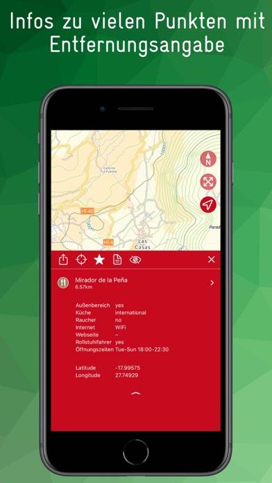 El Hierro Offline Karte App-Screenshot